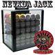1,000ct. Nevada Jack Ceramic 10g Poker Chip Set in Acrylic Carry Case
