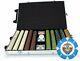1,000ct. Rock & Roll Clay Composite 13.5g Poker Chip Set, Rolling Aluminum Case