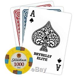 1,000ct. Showdown 13.5g Poker Chip Set in Aluminum Carry Case