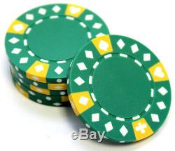 10,000 Piece Poker Chips Set Blackjack Composite Clay 11.5g Assorted-High Qualty
