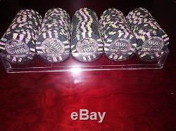 100 Double Down Saloon (Washington) Paulson black $100 Casino Poker Chips WOW