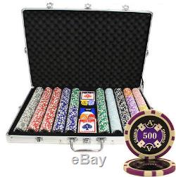 1000 14G ACE CASINO TABLE CLAY POKER CHIPS SET