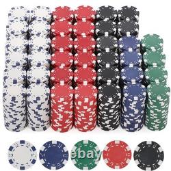 1000 Casino Poker Chips Set for Texas Holdem, Blackjack Card Games