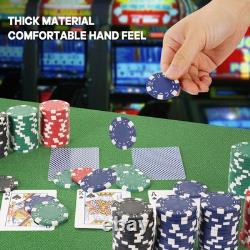 1000 Casino Poker Chips Set for Texas Holdem, Blackjack Card Games