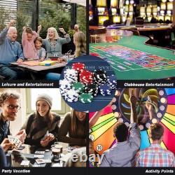 1000 Casino Poker Chips Set for Texas Holdem, Blackjack Card Games