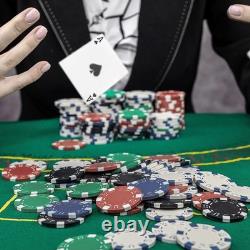 1000 Casino Poker Chips Set for Texas Holdem, Blackjack Card Games