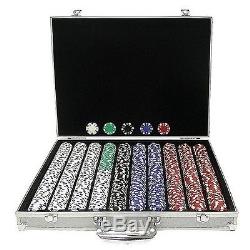 1000 Chip Poker Set with Aluminum Case