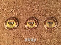 1000 Chip Set Real World Series Of Poker Horseshoe Casino Chips Southern Indiana