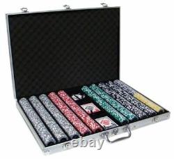 1000 Eclipse Poker Chips Set with Aluminum Case Pick Denominations