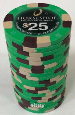 1000 Horseshoe Casino Paulson Poker Chips Set