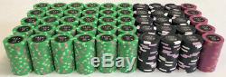 1000 Jack Casino Paulson Poker Chips Set