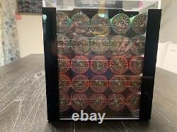 1000 Nevada Jack Ceramic Poker Chips Cash Game Set Acrylic Carry Case