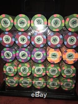 1000 Paulson Casino de Isthmus Poker Chip Set Mint
