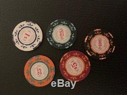 1000 Piece Casino Royale Poker Chip Cash Game Set