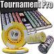 1000 Piece Tournament Pro 11.5g Clay Poker Chip Set Aluminum Case stevelaurenz