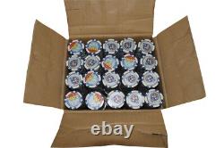 1000 Poker Blue 50 Chips Thunderbird Clay Composite 11.5 gr GREAT DEAL