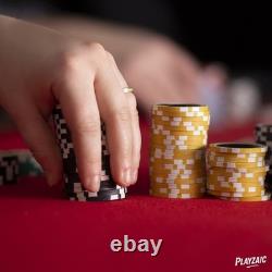 1000-piece Aluminum The Ultimate Poker Chip Set in Case 14g Clay Composite