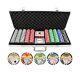 11.5g 500pc Royal Flush Poker Chips Set from Versa Games