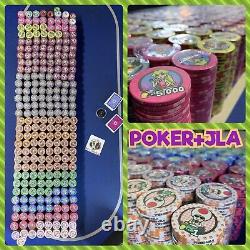 1100 mario Themed Ceramic Poker chips Build Your Set