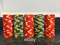 125 ESPN Tilt Clay Poker Chips Made by BCC