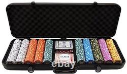 13.5 Gram Poker Chips Clay Poker Chips Set 500 Piece Crown Casino Poker