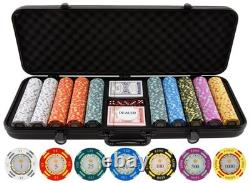 13.5 Gram Poker Chips Clay Poker Chips Set 500 Piece Crown Casino Poker S