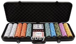 13.5 Gram Poker Chips Clay Poker Chips Set 500 Piece Crown Casino Poker S