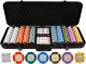 13.5 Gram Poker Chips Clay Poker Chips Set 500 Piece Crown Casino Poker Set