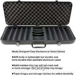 13.5 Gram Poker Chips Clay Set 500 Piece Crown Casino Poker