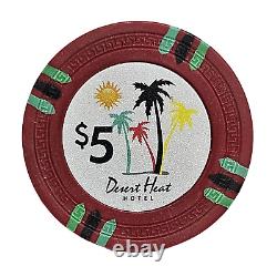 13.5g Clay Desert Heat Poker Chips 500pc