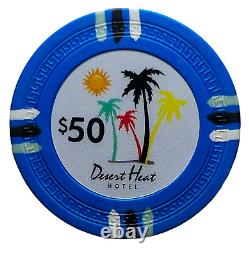 13.5g Clay Desert Heat Poker Chips 500pc