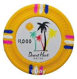 13.5g Clay Desert Heat Poker Chips 500pc