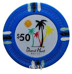 13.5g Clay Desert Heat Poker Chips 500pc