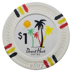 13.5g Clay Desert Heat Poker Chips 500pc