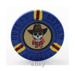 13g Outlaw Clay Poker Chips Set 500 Piece Set