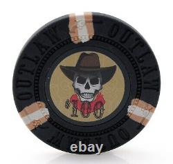 13g Outlaw Clay Poker Chips Set 500 Piece Set