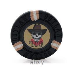 13g Outlaw Clay Poker Chips Set 500 Piece Set