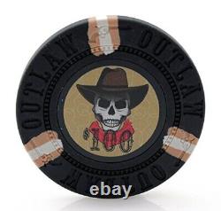 13g Outlaw Clay Poker Chips Set 500 Piece Set