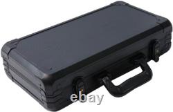 14 Gram 300 Count Poker Set, 14G Clay Composite Chips with Aluminum Case, Two De