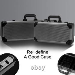 14g Clay Poker Chips Set 500 Chips, Aluminum Case