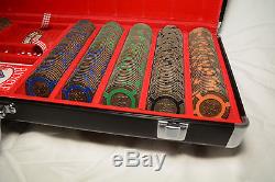18 gram 2005 Brass WSOP Poker chip set 500 piece These chips sell for $2 each