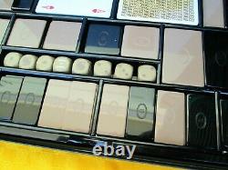 1970 Fendi Set Fiches Dadi Carte Poker Bridge Lusso Dices Chips Cards Lux Vintag