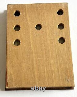 1990s Vintage Poker Gaming Set 50 100 1000 5000 LIRE Chips Handmade Wood Box