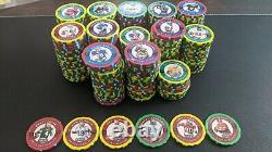1997 Playoff First & Ten Chip Shots Complete Set (250) Football Poker Chip Coins