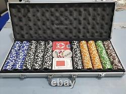 2 Premium Rondelo Poker Chip Set with Aluminum Case