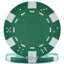 2000 11.5 Gram Clay Composite Dice Poker Chips Standard Dice Suite Casino Weight