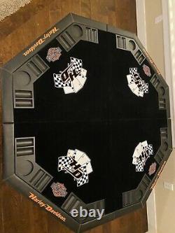 2004 Harley-Davidson Eagle Professional Poker Chip 400-piece Set WITH TABLE RARE