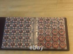2005-06 Topps NBA Collector Chips Complete 200 Chip Set WithBinder RARE