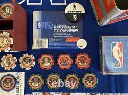 2005-06 Topps NBA Poker Chip Themed Complete Set. See Description