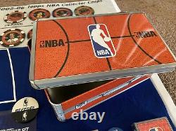 2005-06 Topps NBA Poker Chip Themed Complete Set. See Description